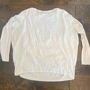 lululemon athletica White Long Sleeve Tee